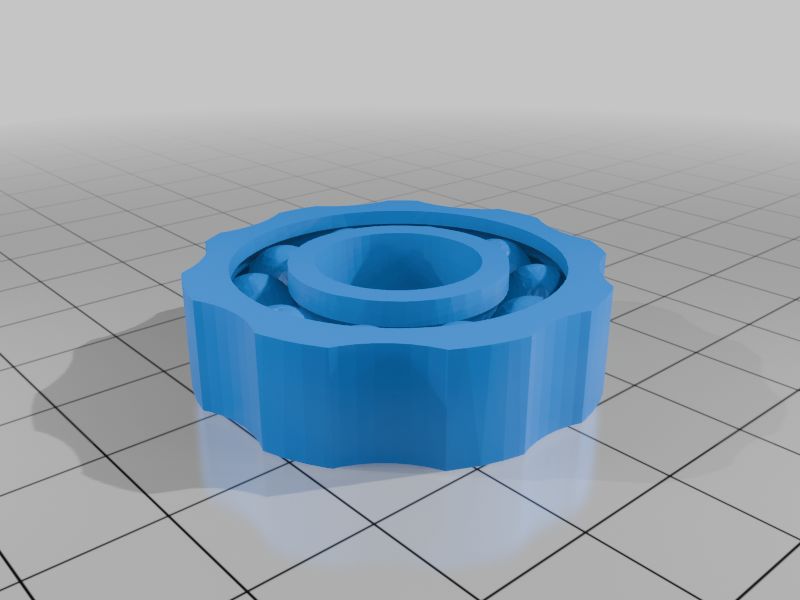 Hyper fidget ring
