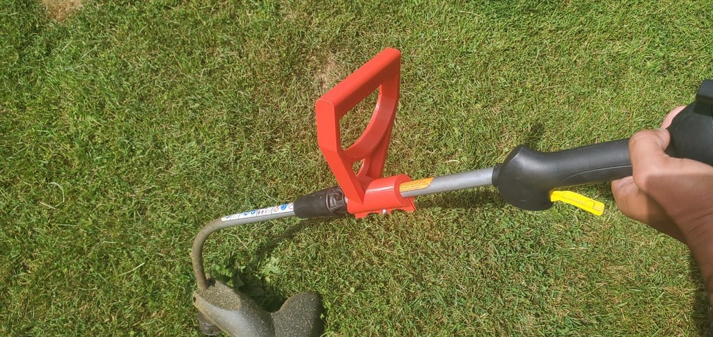 Weed trimmer handle