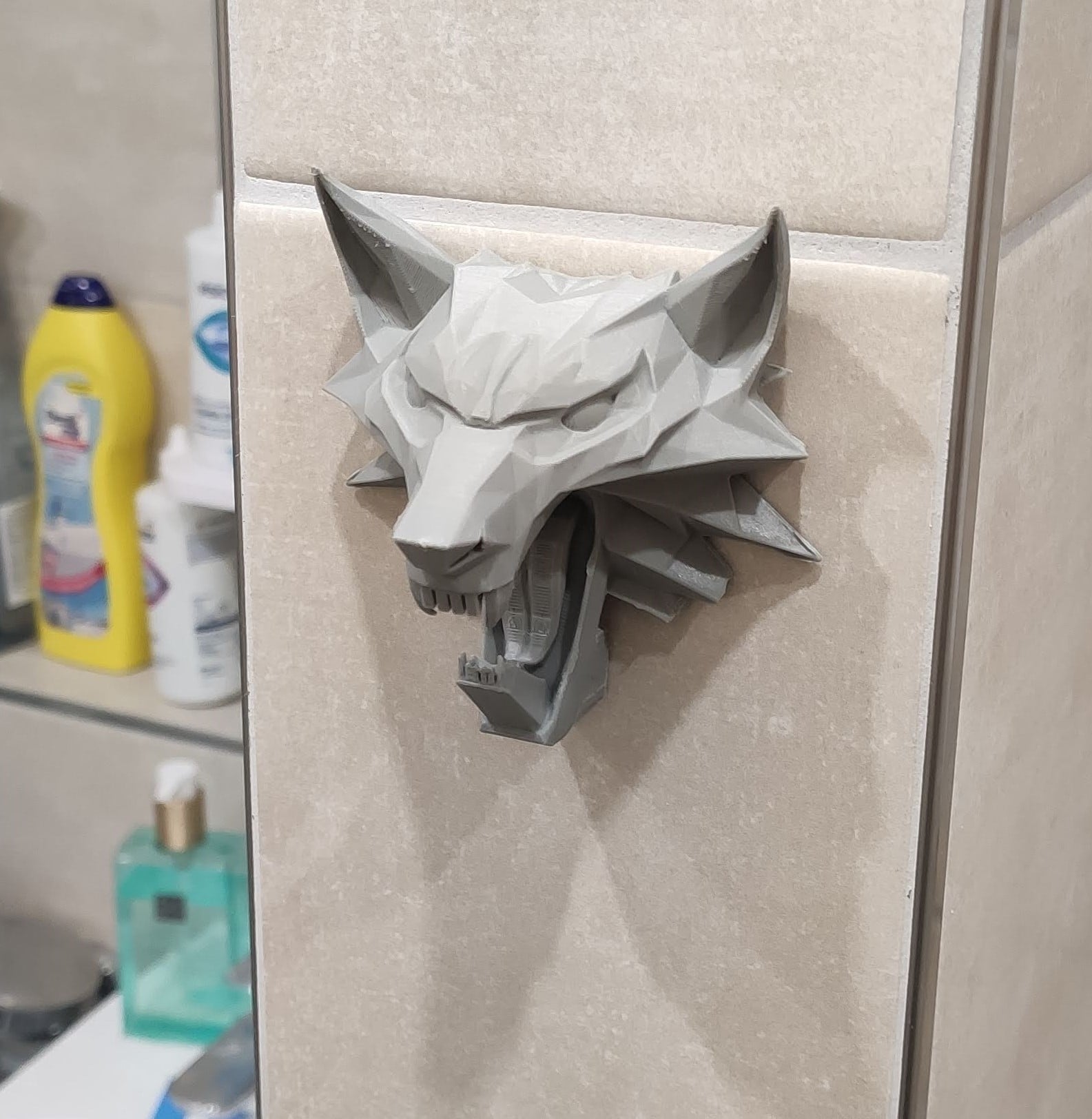 Witcher towel hook/key holder (full)