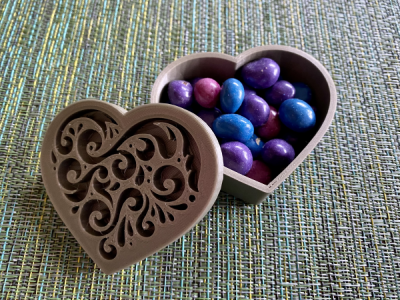 Heart Shaped Valentine Box