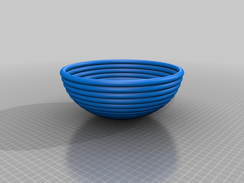 Banneton Basket Round with Smooth Exterior
