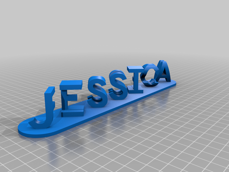 My Customized Dual Letter Blocks Illusion CustJessicaomizer