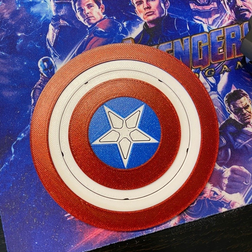 Captain America Shield Coaster/Action Figure Stand