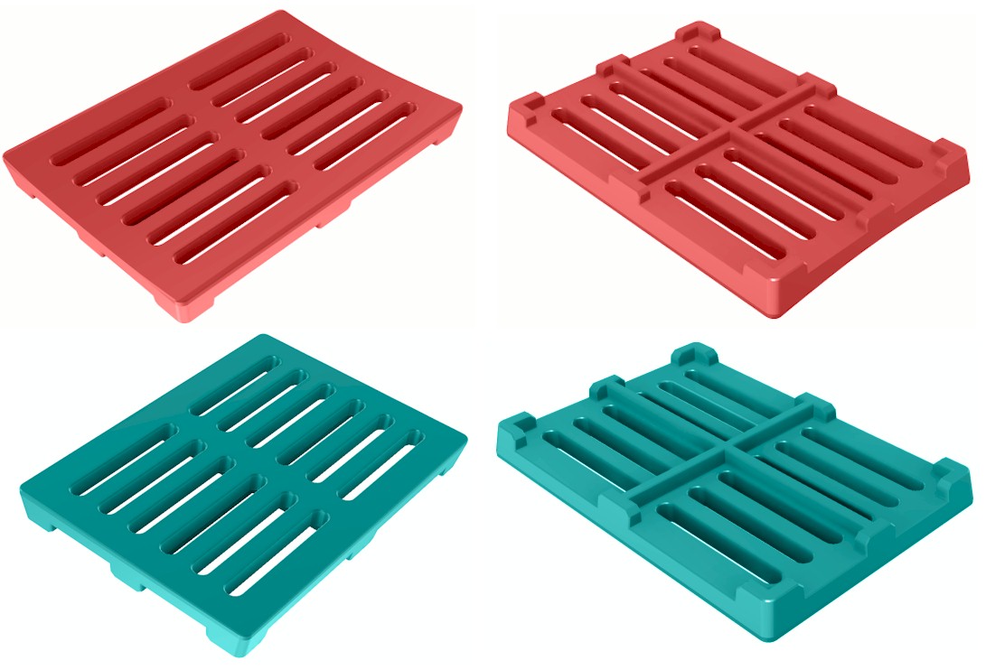 Drain floor grate 156 x 223mm (customizable) / Bodenablaufgitter 156 x223mm (anpassbar)