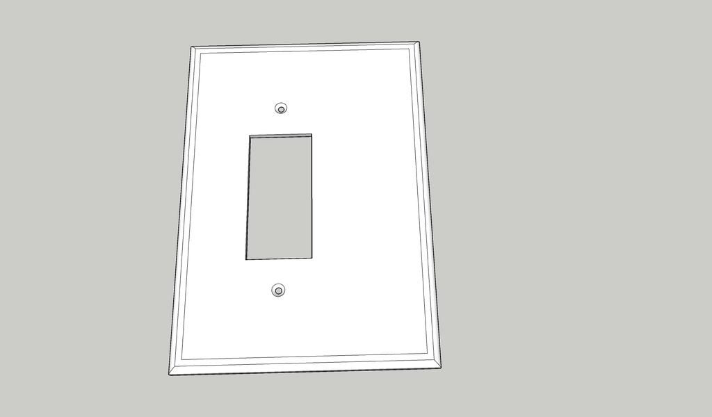 Light switch cover, extra large