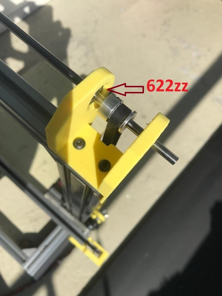 Ender 3 Belt Top Right and Left ZZ626 BEARING