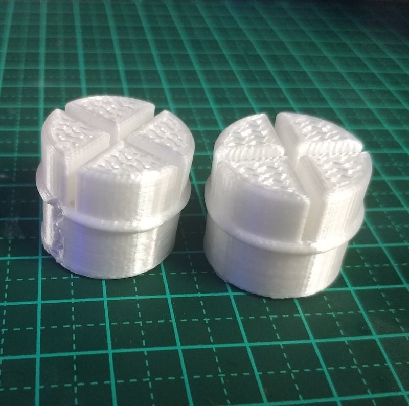Egg crate connector for 25mm PVC pipe