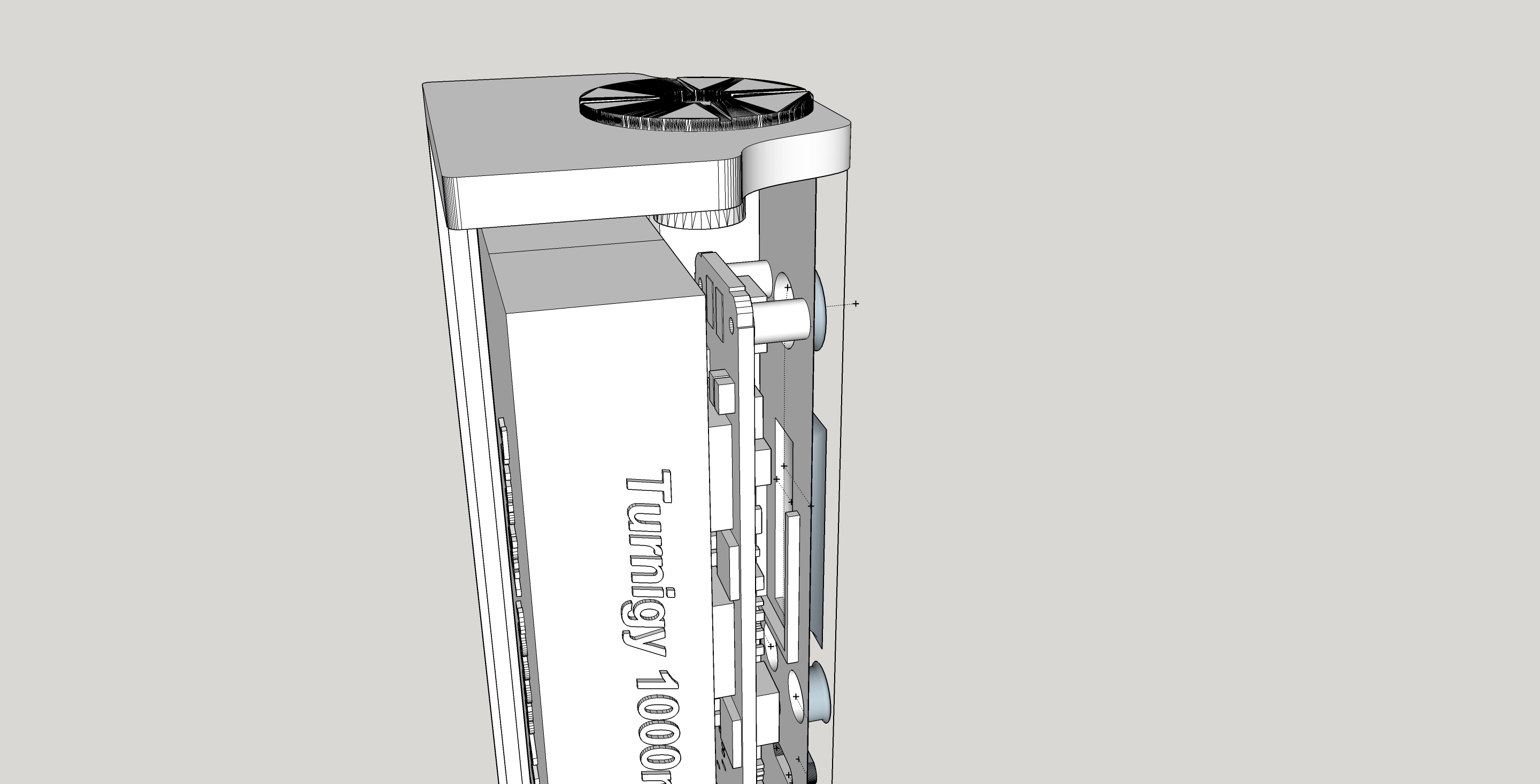 DNA200 Front mount chip box mod for Turnigy 1000 25c to 50c 3s pack - BETA
