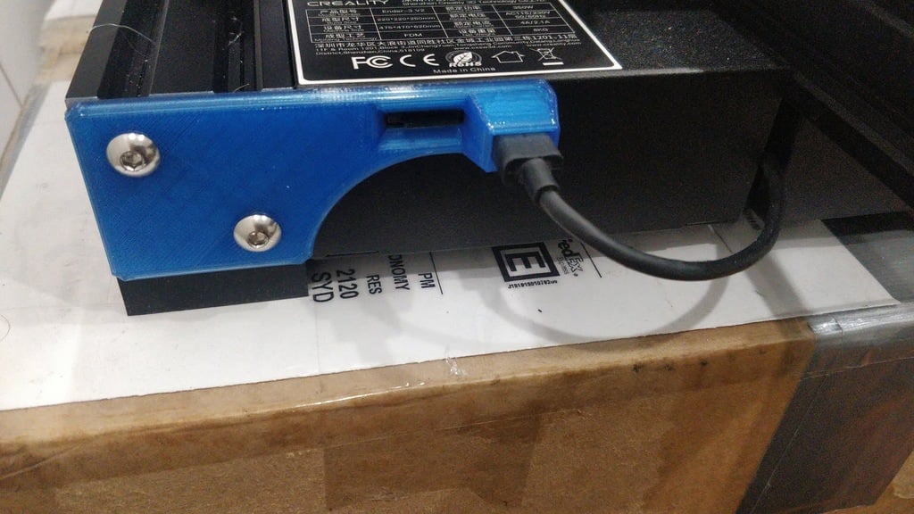 Ender 3 v2 USB Port Protector