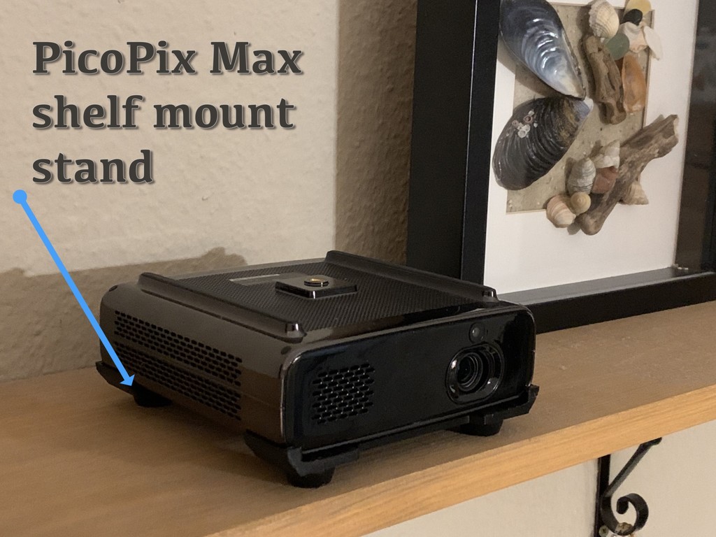 Philips PicoPix Max Stand for shelf placement