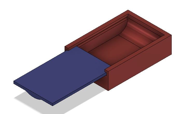 Small screw storage box/fishing hook box