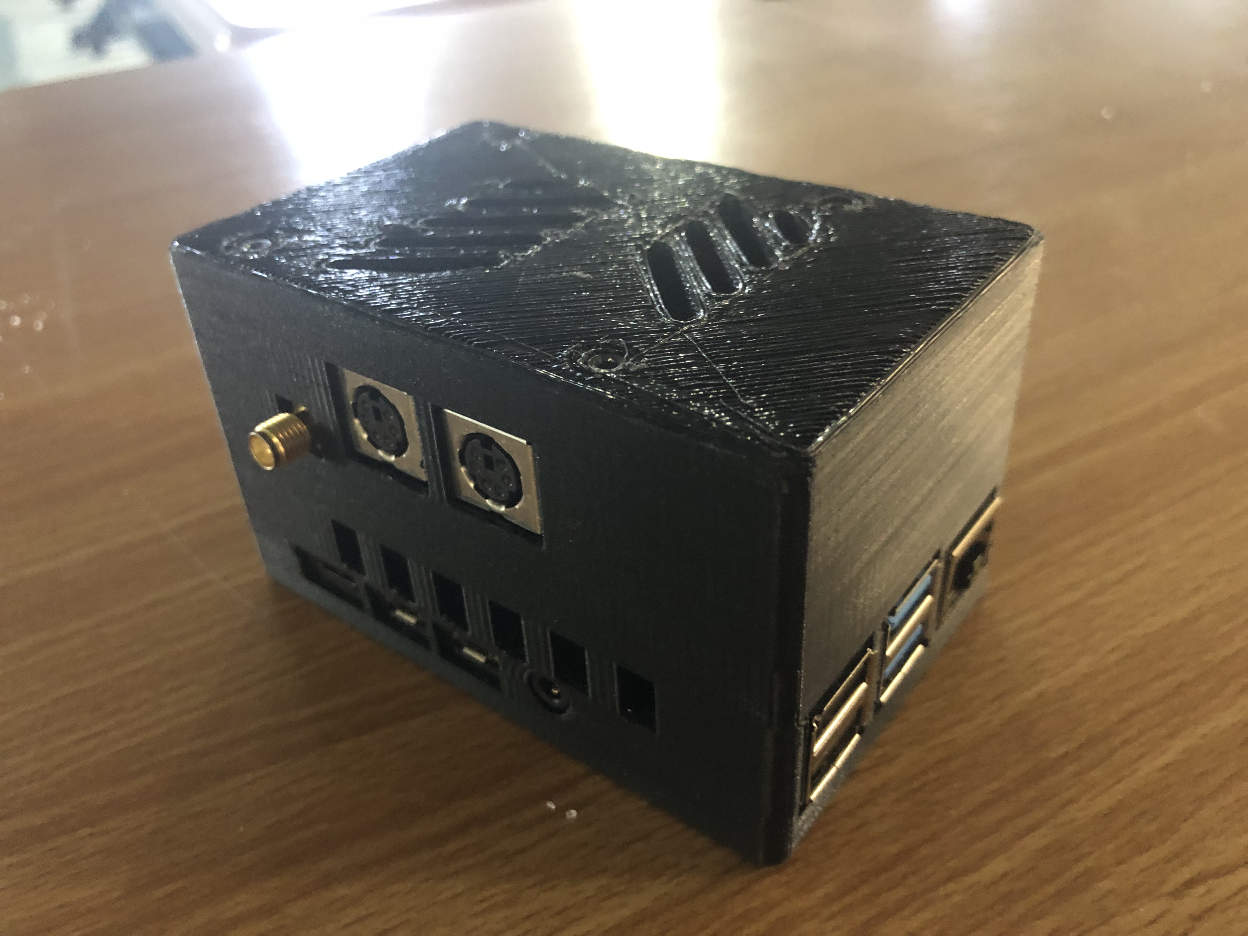 DRAWS Case with PoE cooling fan for RPi3 or RPi4