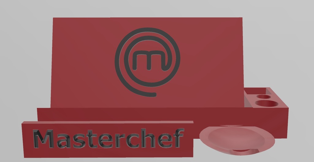 Multi-Material Masterchef Cooking Organizer