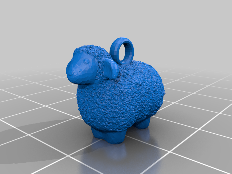 Sheep Stitch Marker/ Pendant