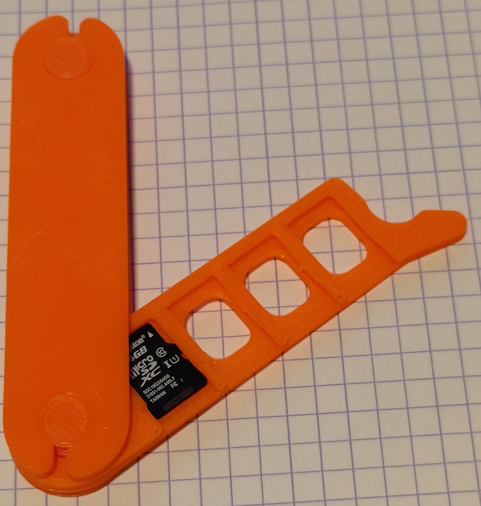 microSD card holder swiss knife style
