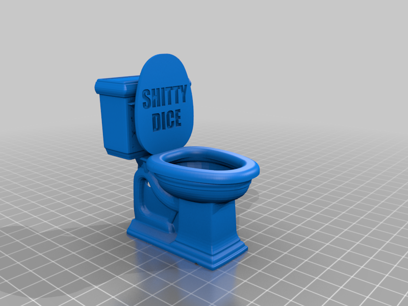 Dice Toilet for Shitty Dice