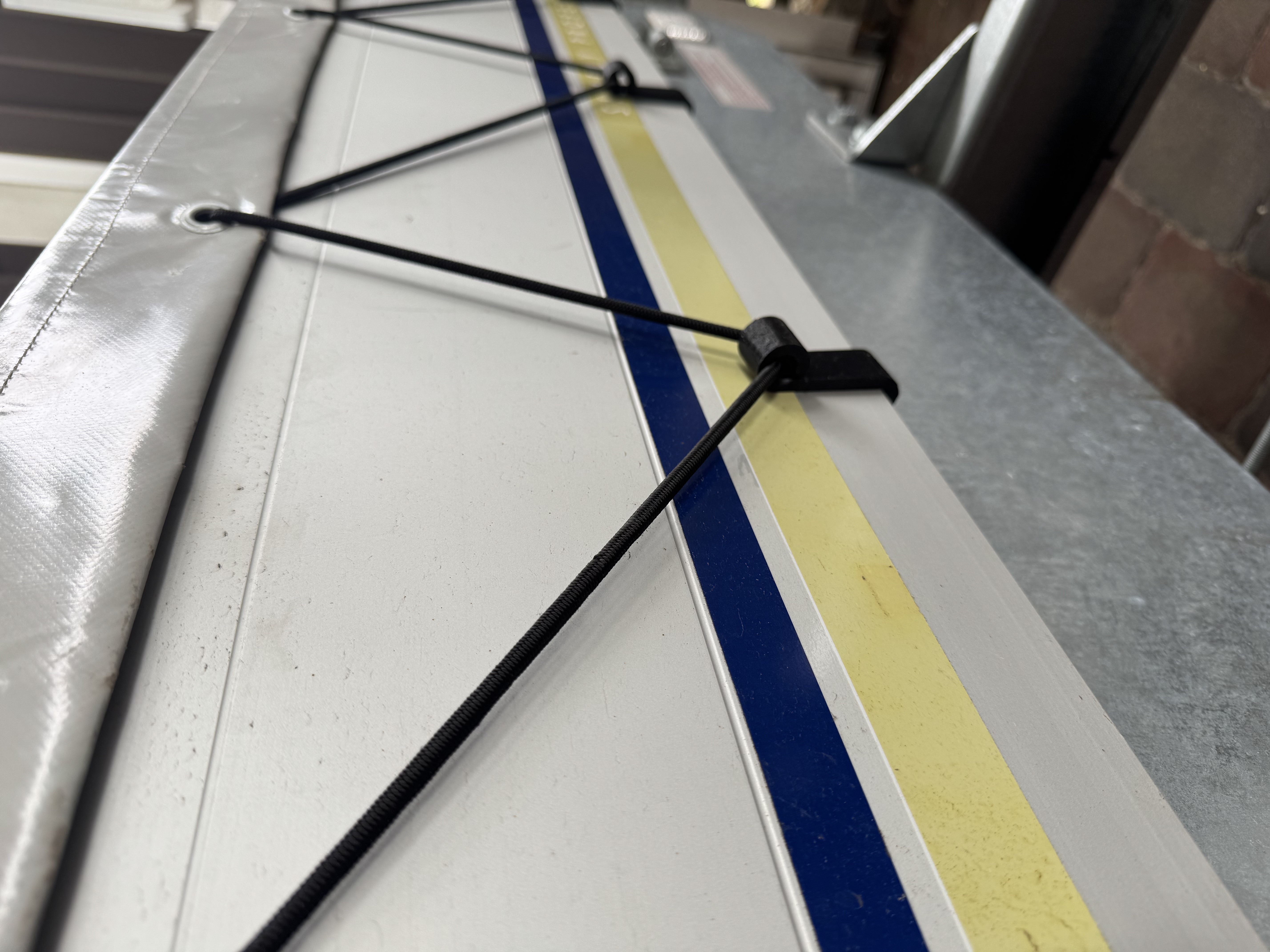 Hook for trailer net /Hacken für Anhängernetz