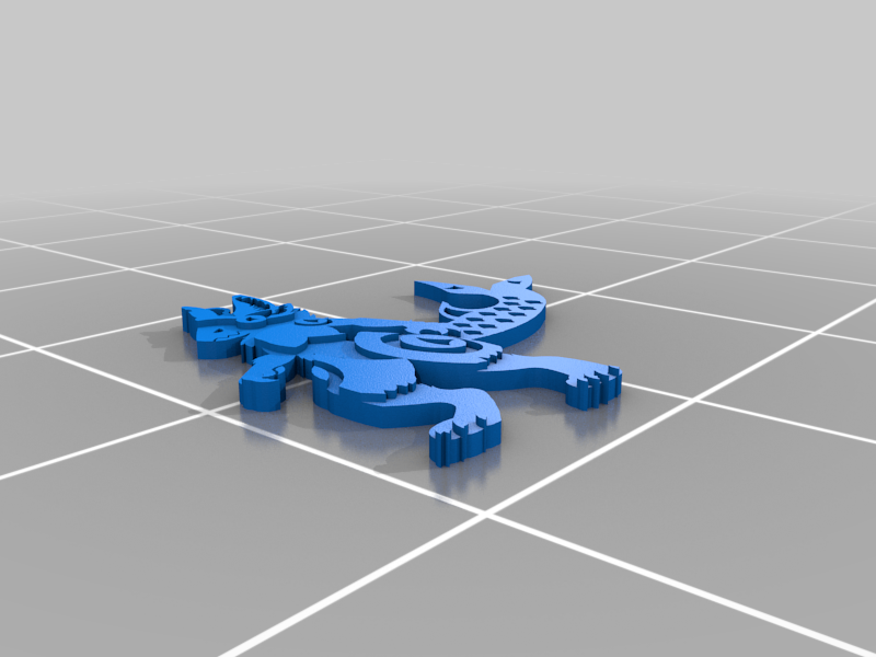 shark Protogen Keychain