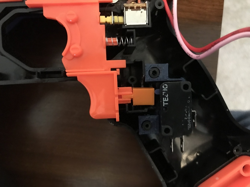 Nerf Rival Perses Rev Switch Mounting Plate
