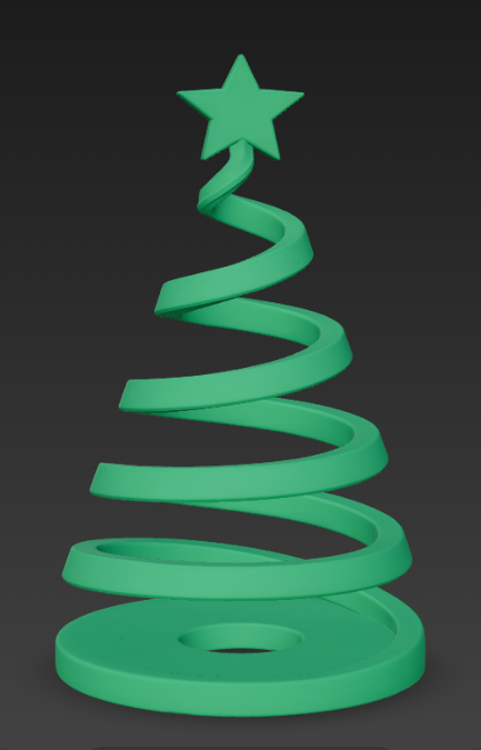 Christmas tree tealight