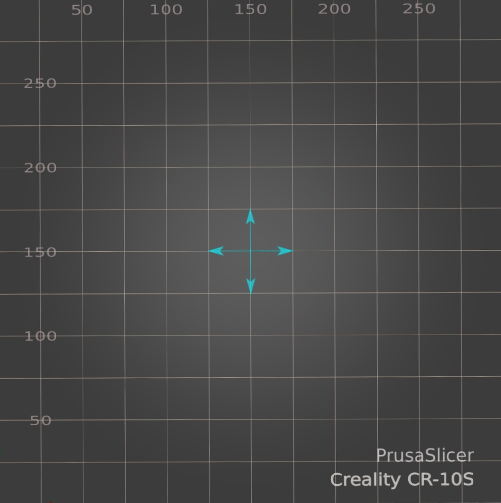 PrusaSlicer Build plate for Creality CR-10S