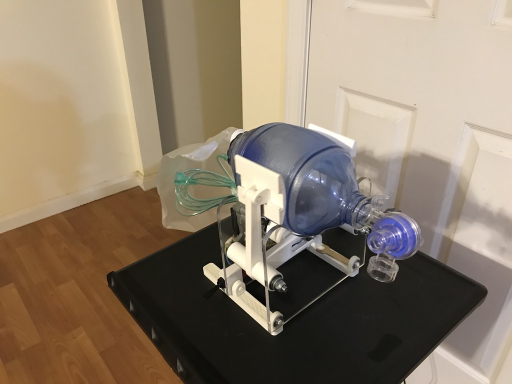 SIMPLE 3D PRINTED DEVICE TO OPERATE MANUAL VENTILATOR