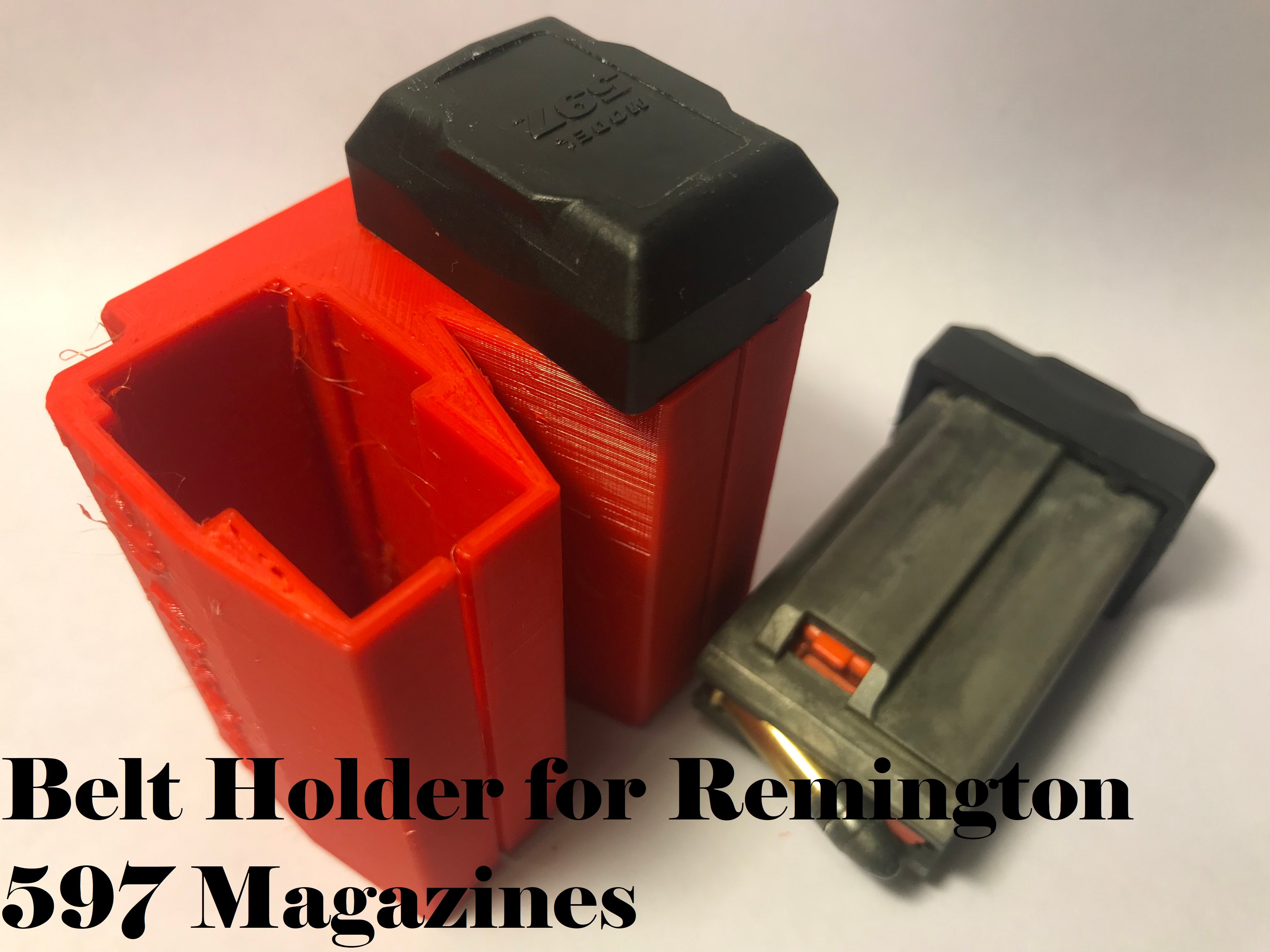 Belt Holder for Remington 597 Magazines