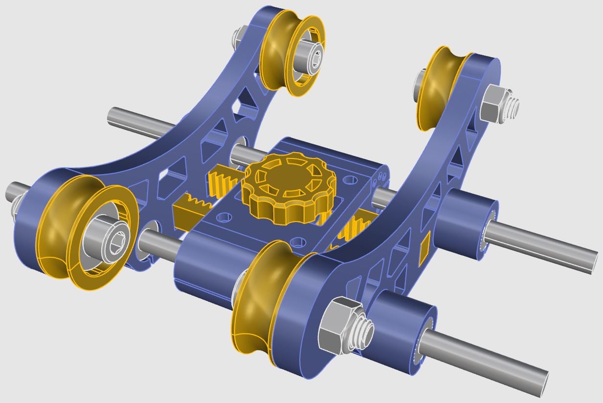 Adjustable Spool Support