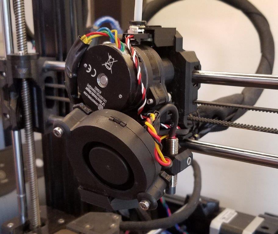 Compact Orbiter Extruder And Filament Sensor for Prusa MK3S/MMU2S and Mosquito Hotend