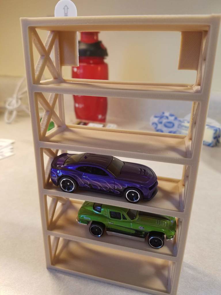 Hot Wheels wall tower- Command Strips