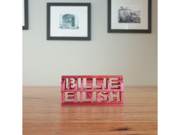 Billie Eilish 3D Flip Ornament