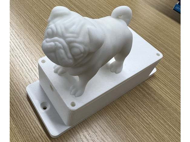 Lindo bulldog modelo 3D