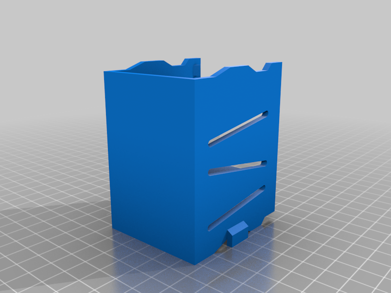 Stackable Battery Holder extenders with ramps