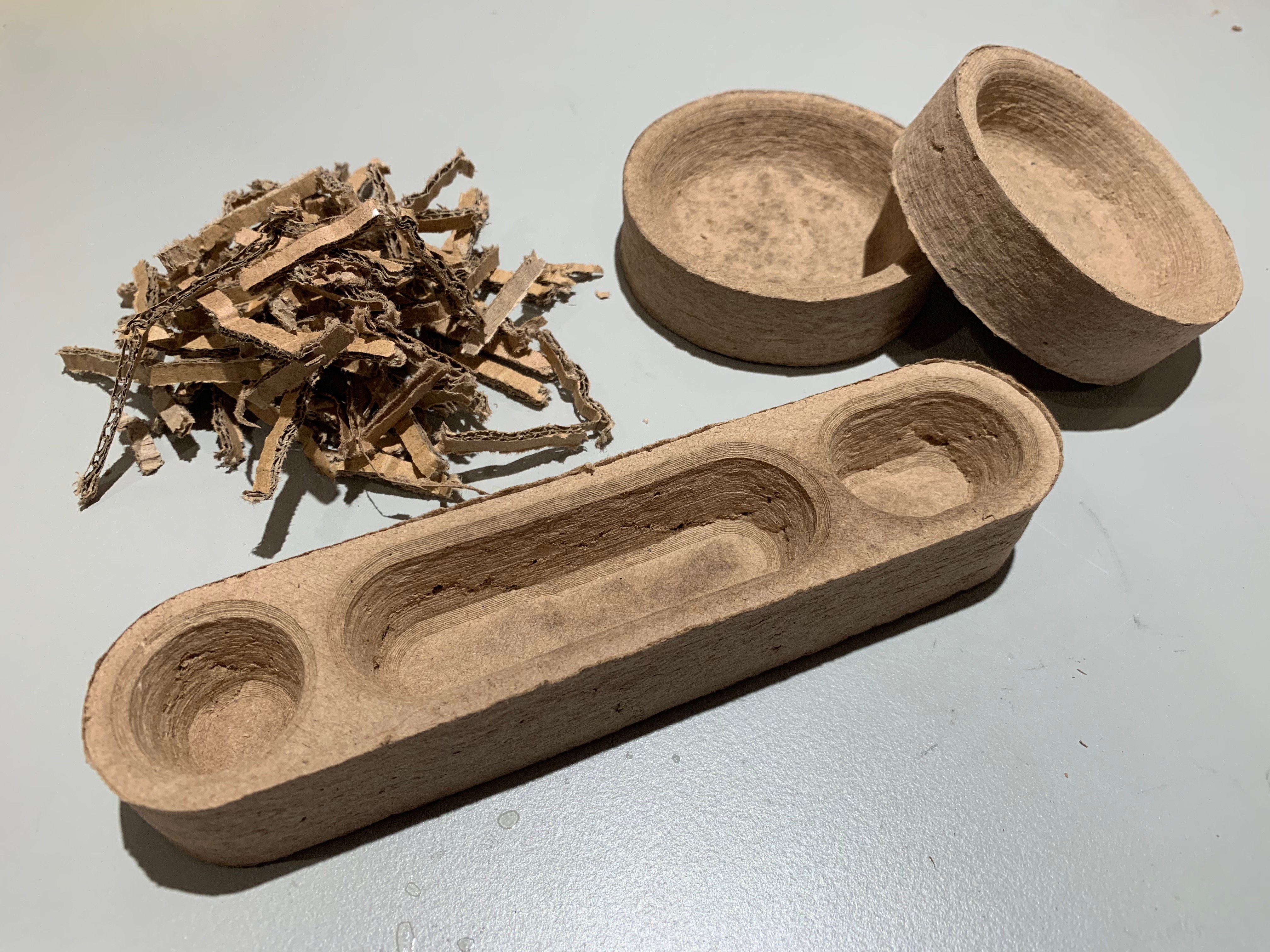 Recycled Cardboard Molding