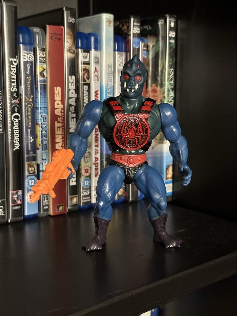 Replacement armor for MOTU Webstor