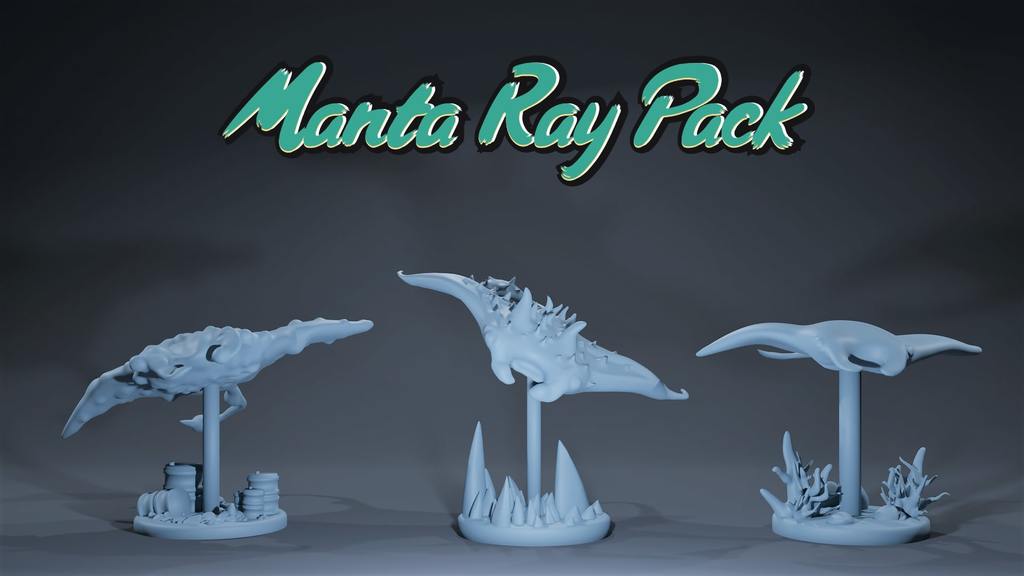 Manta ray pack