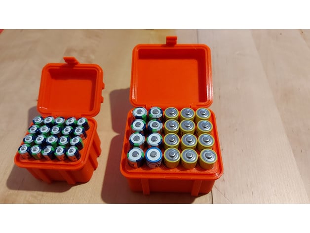 Rugged Box For 20X Aa Aaa Batteries