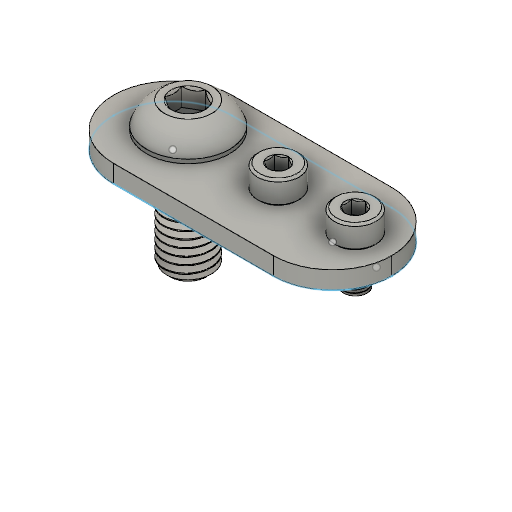 Creality Tensioner Plate Model