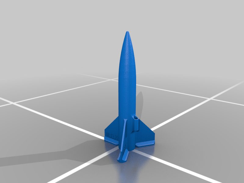 Table Topper Rocket