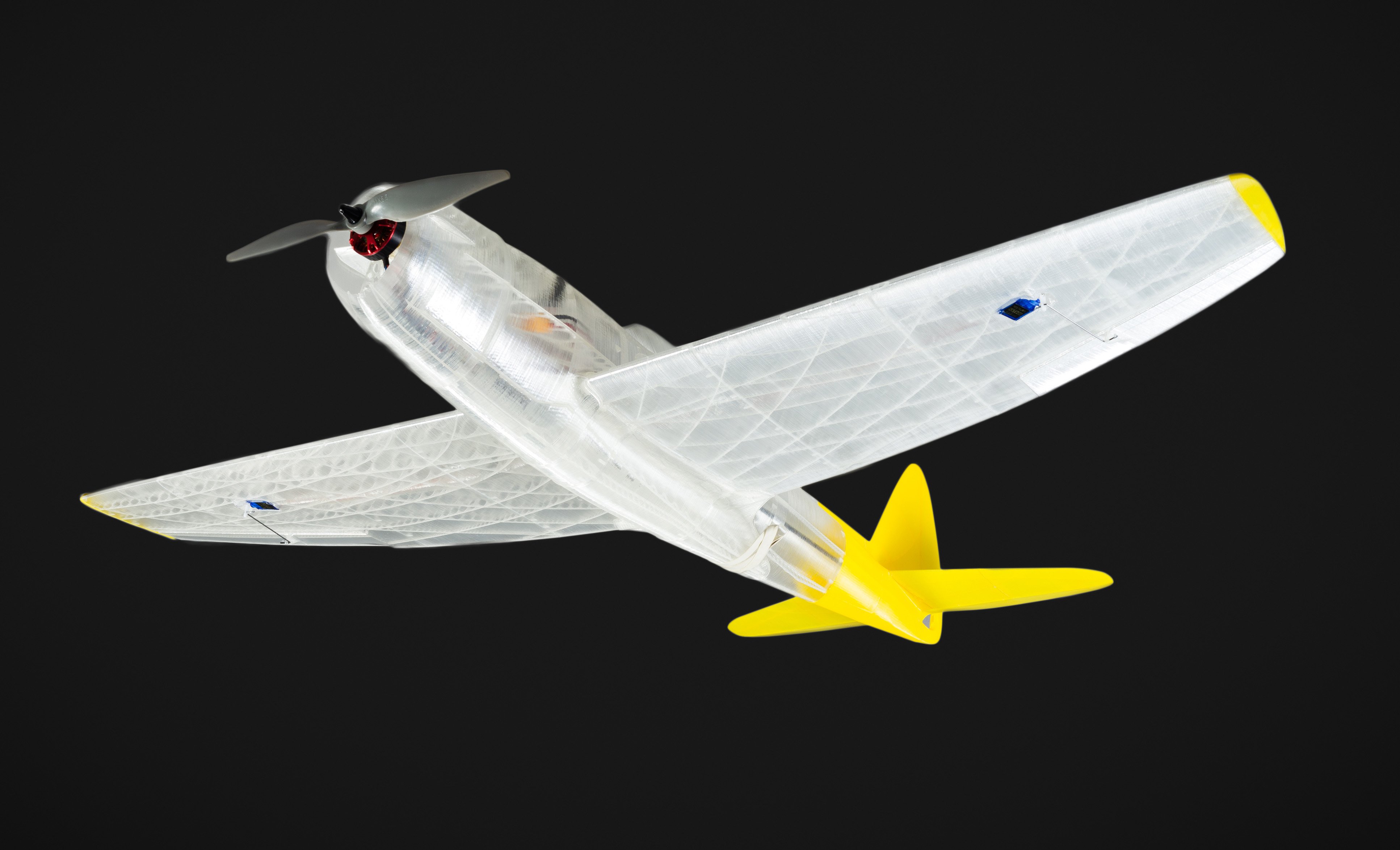 3d printed RC P47 Thunderbolt, motor conversion kit