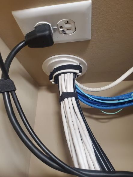 3.5in Drywall Cable Pass-thru