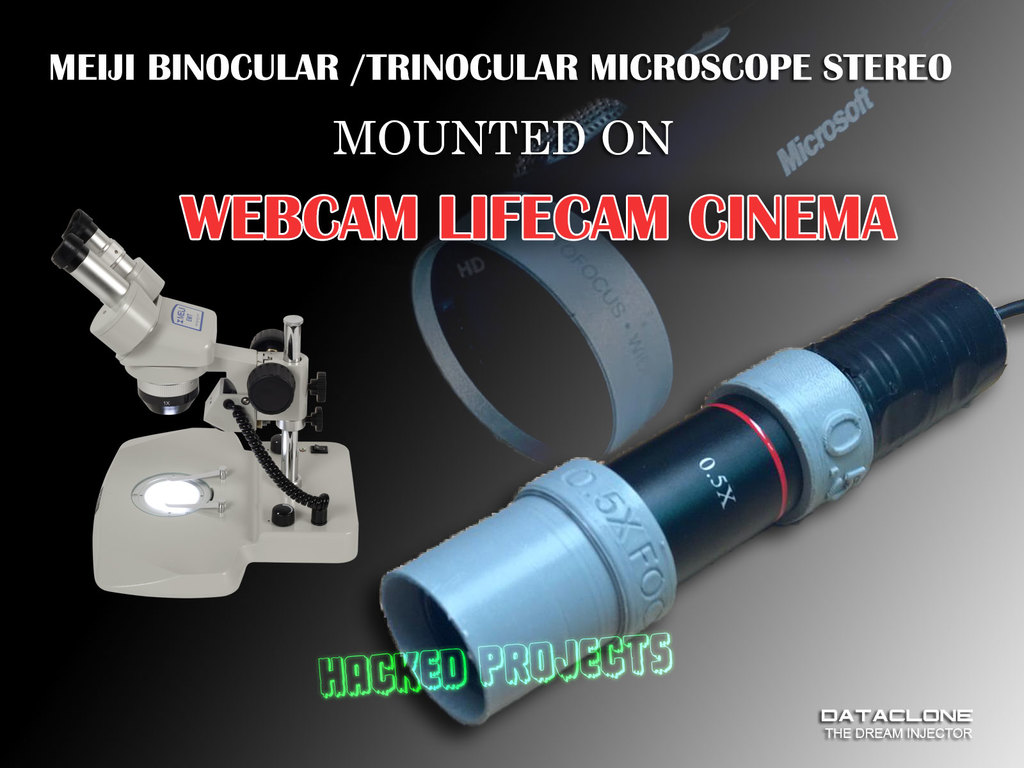 Webcam Lifecam cinema mount 