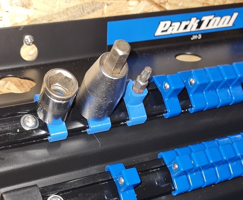 Extra Park Tool holders for JH-3 wall mounter organizer
