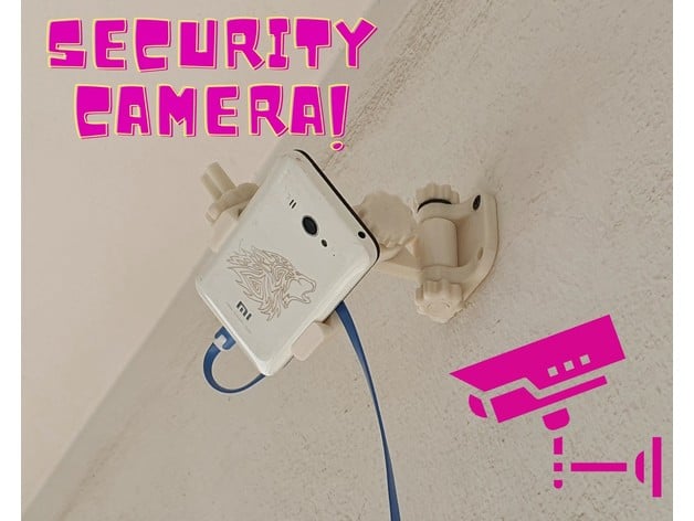 Smartphone As Security Camera Phone Wall Mount