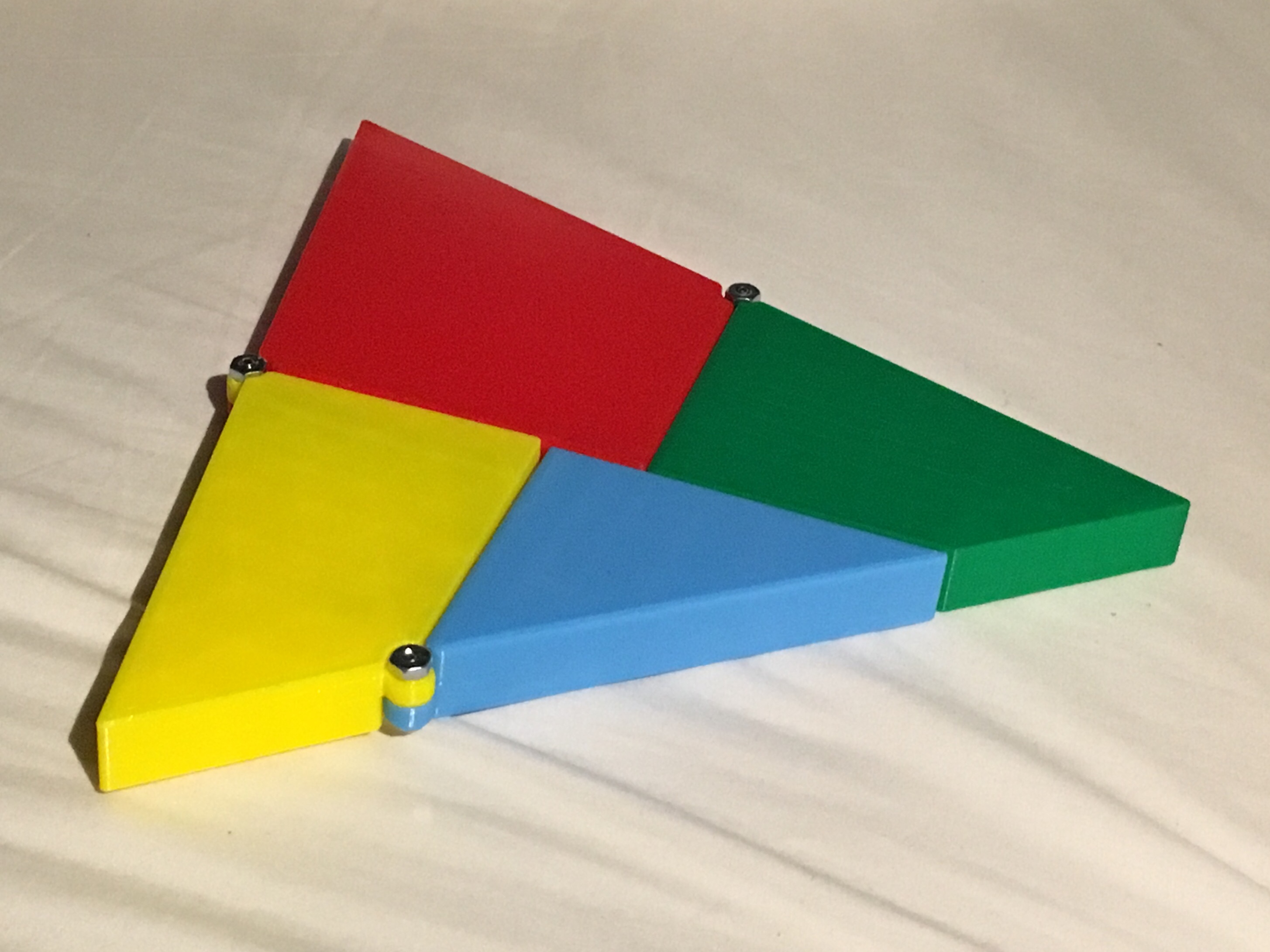 Triangle to Square - Magic Triangle