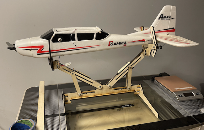 RC Plane Adjustable Stand - Laser Cut