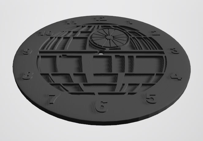 Death Star Clock