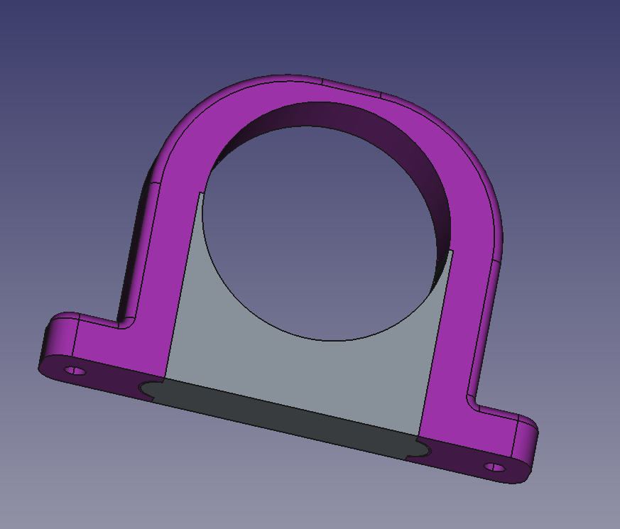 pipe clamp 50mm / Rohrschelle 50mm