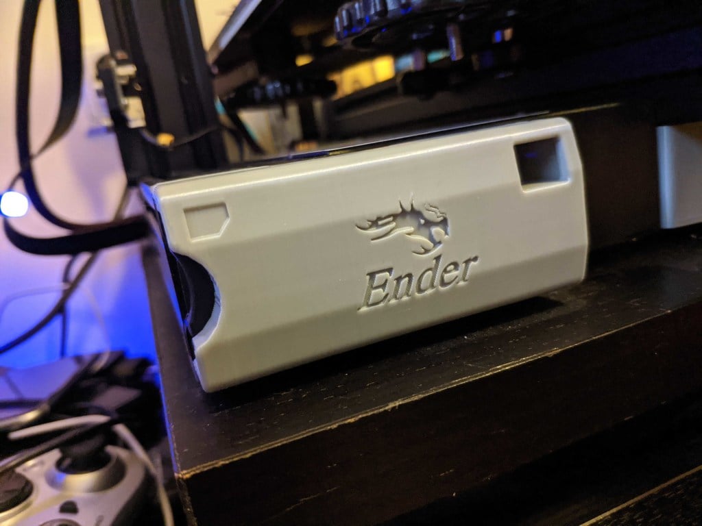 Ender 3 Pro Micro SD Card Adapter Housing With Logo