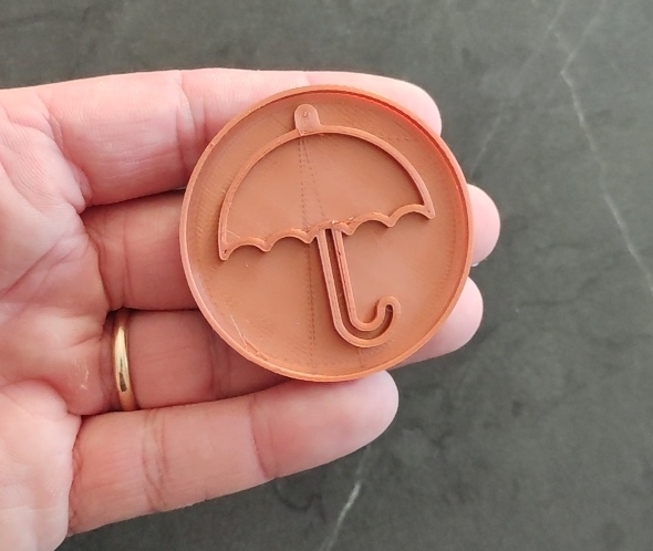 Squid Game cookie cutter emporte pièce umbrella